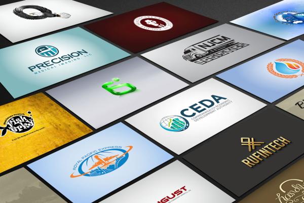 A collection of logos and brands